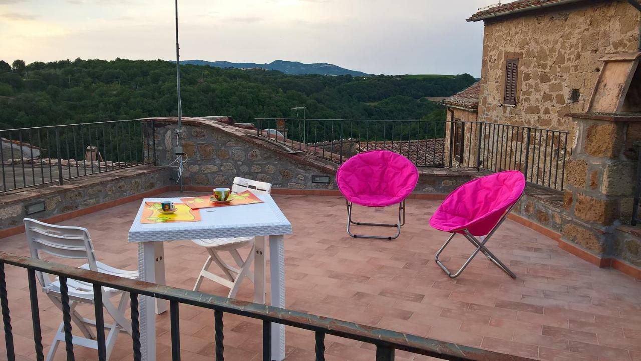 La Loggia Del Capitano - Rione Capisotto Apartment Pitigliano Exterior photo